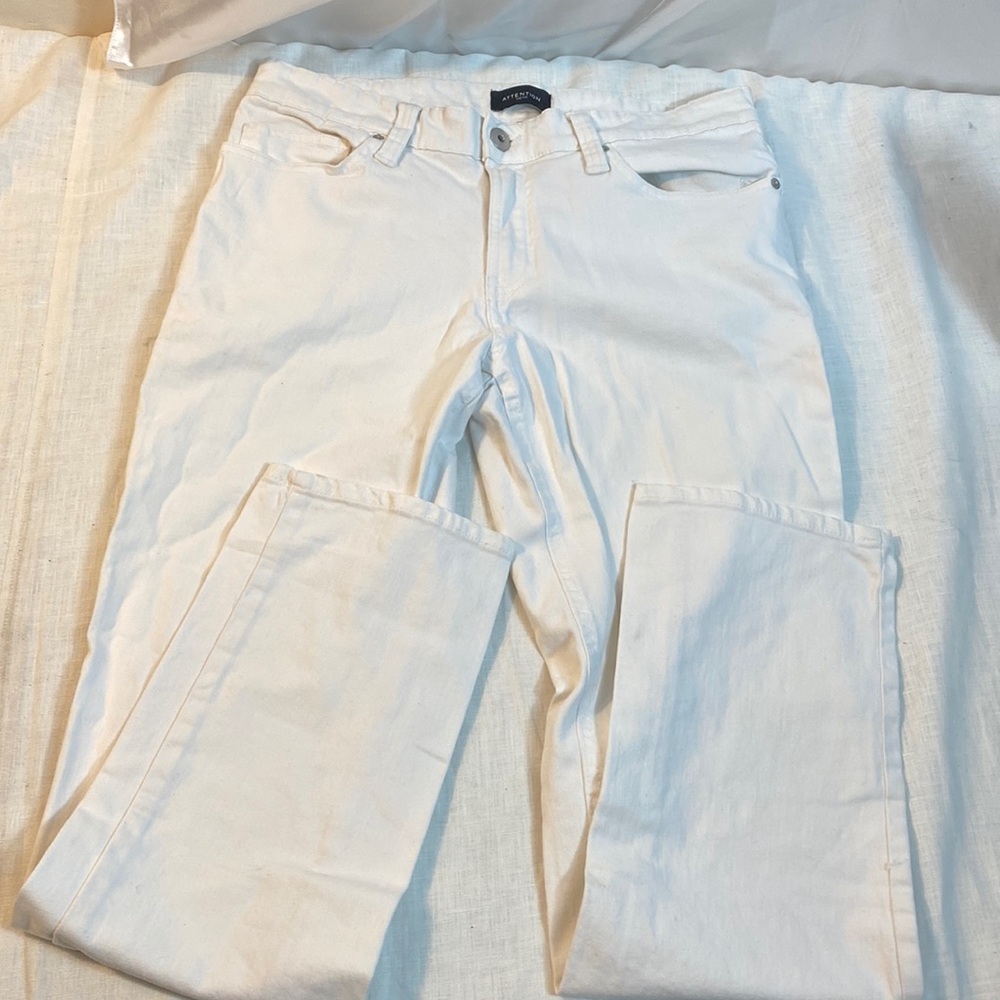 ATTENTION men’s white jeans size 32*32 new